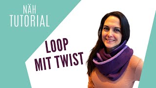 Der LOOP mit TWIST zum selber nähen [upl. by Nyrad780]