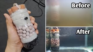 Aquarium internal filter DIY  DIY filter for fish tank  DIY aquarium filter [upl. by Soulier27]