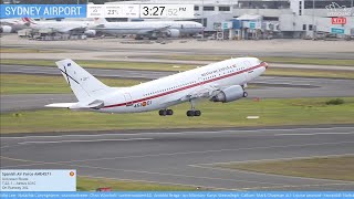 🔴 LIVE  Plane Spotting  Sydney Airport wKurt  ATC 🔴 [upl. by Ahsema724]