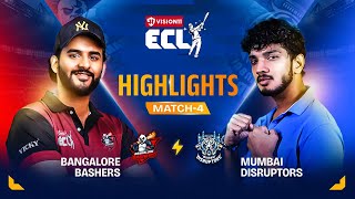 Munawar ki Mumbai ki doosri jeet Fukra ko jeet ki talaash  ECLT10 Match 4 Highlights [upl. by Amorete9]