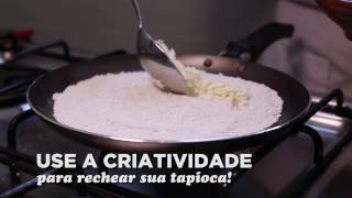 COMO FAZER TAPIOCA NA FRIGIDEIRA [upl. by Ignatia]