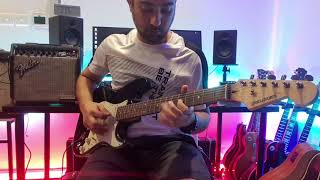 Selder stratocaster and Fender studio amp quick demo [upl. by Nork]