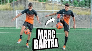 MARC BARTRA Y SUS INCREIBLES SKILLS CON EL BALÓN – RETO DE FUTBOL [upl. by Beilul]