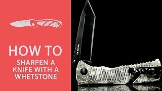 How To Sharpen Knives With A Whetstone [upl. by Ecyla]