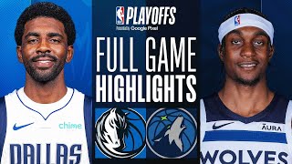 5 MAVERICKS at 3 TIMBERWOLVES  FULL GAME 1 HIGHLIGHTS  May 22 2024 [upl. by Washko]