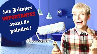 COMMENT BIEN PREPARER UN CHANTIER PEINTURE  TUTO DECO [upl. by Llekcor]