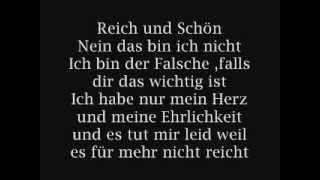 Fard Reich und Schön Lyrics ♥ [upl. by Dyane280]