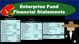 Enterprise Fund Financial Statements  Governmental Accounting [upl. by Solraced]