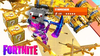 Alphastein CHEATET gOLDENE SCARS unendlich in Fortnite LUCKY BLOCK BEDWARS [upl. by Jill]