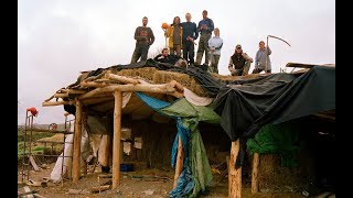 Volunteers at Simon Daless hobbit house in Lammas [upl. by Elehcar]