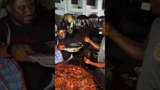 I Ate Grilled Guinea Fowl and Rabbit at Lagoss most famous Street for Guinea fowl  Royal Barbeque [upl. by Letch]