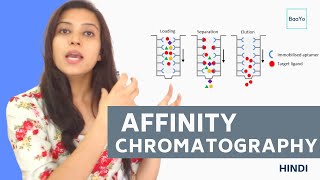 Affinity chromatography  Introduction and Principle in Hindi [upl. by Wallace]