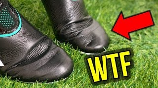 THE WORLDS FIRST LACELESS LEATHER FOOTBALL BOOTS [upl. by Robinia]