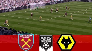 Wolves vs West Ham  Friendly Match 2024 ⚽ Full Match Highlights En Vivo Resumen⚽ [upl. by Halverson67]