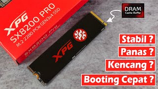 Review Adata XPG SX8200 PRO 1TB SSD NVME GEN3x4 Harga Terjangkau Performa Bagus [upl. by Terrej834]