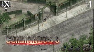 Commandos 3 HD Remaster Series X Gameplay Walkthrough Part 1 [upl. by Amarillis]