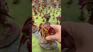 15 year old scratch built Trygon warhammerminiatures warhammer40k tyranids [upl. by Azyl985]