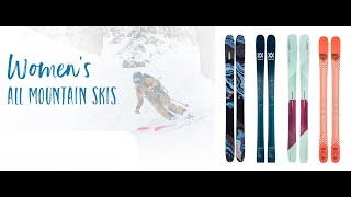 Best Womens AllMountain Skis of 2022  Powder7 [upl. by Lidah131]