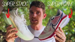 Asics Nimbus 25 vs Nike Vomero 17 Super Stack vs Super Foam [upl. by Tamarah698]