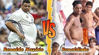 Ronaldinho VS Ronaldo Nazário Transformation ⭐ 2022  Who Is Better [upl. by Avek312]