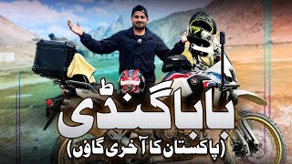 1ST MOTOVLOGER TO REACH BABA GUNDI ON AFRICA TWIN AFGHANISTAN TAJKISTAN BORDER  ZS MOTOVLOGS [upl. by Cung]