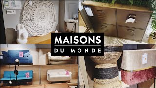 🛋️😍MEUBLES MAISONS DU MONDE JANVIER 2024 [upl. by Noskcaj]