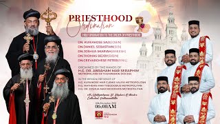 PRIESTHOOD ORDINATION  Holy Ordination to the Order of Priesthood  Thumpamon Diocese  LIVE [upl. by Gans]