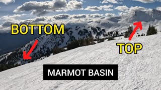 Top To Bottom at Marmot Basin Jasper [upl. by Vincenty]