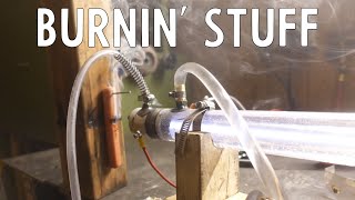 Homemade CO2 Laser Tube Part 2 [upl. by Hgielak944]