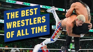 The Top Wrestlers of All Time [upl. by Lekram210]