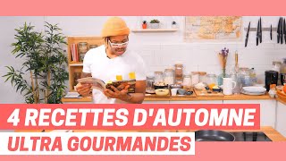 4 recettes dautomne ULTRA GOURMANDES  MARMITON [upl. by Ellives]