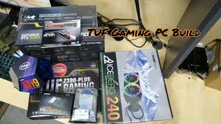 Gaming PC Build with Asus Z390 Plus TUF Gaming Mobo amp Intel Core i9 9900K Processor  Insource IT [upl. by Etteoj]