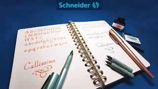 Schneider Callissima Kalligrafie Vulpen [upl. by Alakim]