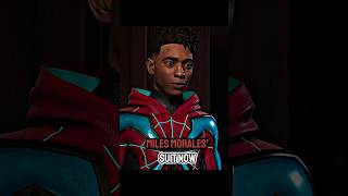 Miles Morales’ Suit Now VS Then💀 [upl. by Lina383]