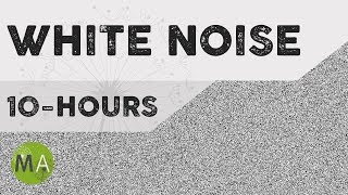 10Hours of White Noise for Sleep Blocking out Distracting Noises Tinnitus Relaxation [upl. by Akemaj693]