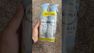 Febreze Air Freshener Spray Linen amp Sky Odor Eliminator for Strong Odors  Product Review [upl. by Yllod]