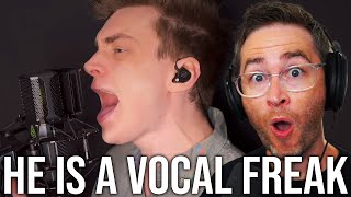 Makari  quotBreakersquot Andy Cizek One Take Vocal Playthrough Reaction  First Listen [upl. by Golter]