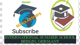 Fully funded International summer school Berlin Germany [upl. by Labina674]