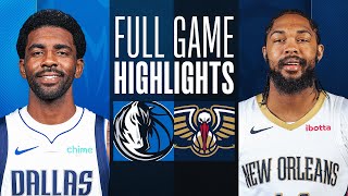 MAVERICKS at PELICANS  FULL GAME HIGHLIGHTS  November 12 2023 [upl. by Lena]