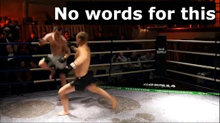 MMA Guy NoTouch KOs Himself TWICE  Words Cannot Explain This Match [upl. by Nancee]