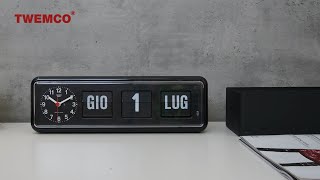 Twemco FLIP CLOCK BQ38  Close Look [upl. by Eilyah]