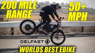 200 Miles Range 50 mph  Worlds Best Ebike [upl. by Romulus]