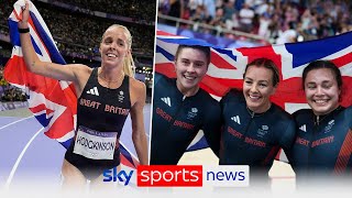 Keely Hodgkinson storms to 800m gold as Team GB win five more medals at day 10 of the Olympics [upl. by Aryas]