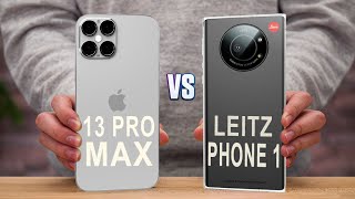 Leica Leitz Phone 1 VS iPhone 13 Pro Max  Full Comparison [upl. by Neerom]