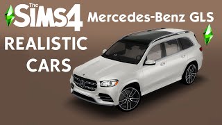 2020 MercedesBenz GLS  The Sims 4 Realistic cars by Breeze Motors [upl. by Arnuad880]