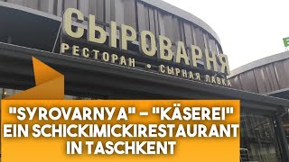 Syrovarnya  Käserei ein ultramodisches Restaurant in Taschkent [upl. by Crescantia]