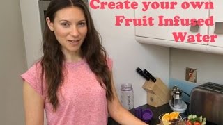 Acquablend Summer Fruits Recipe  Create your own Fruit Infused Water [upl. by Eckel]