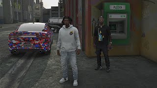 ATM Scammin Duo Runnin From 12 35 NRP S4 GTA 5 Nukem RP Civ [upl. by Trilly110]