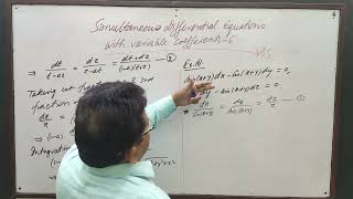 Simultaneous Differential Equations with Variable Coefficients 6by Yogendra Bahadur Singh [upl. by Pfister]