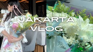 Jakarta Vlog 🇮🇩 Lunch at Wabi Sabi Restaurant [upl. by Elamrej]